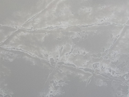 Kitchen Calacatta White Quartz Stone Slab Ice Crack Pattern Bersertifikat NSF SGS