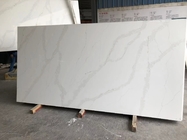 Calacatta Gold Quartz Untuk Meja Dapur Backsplash Quartz Carrara White Quartz Stone