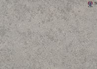 Solid Grey 3000 * 1600 Calacatta Quartz Stone Countertops Bahan Konstruksi