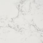 Rekayasa White Artificial Carrara Quartz Stone Kitchen Countertop Antifouling