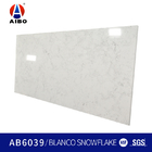Rekayasa White Artificial Carrara Quartz Stone Kitchen Countertop Antifouling