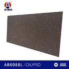 25MM Brown Carrara Quartz Stone Untuk Dinding Kamar Mandi Dan Meja Dapur