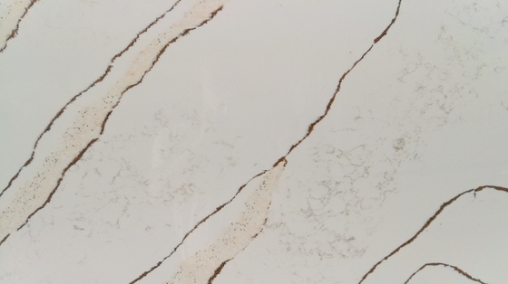 Countertops Dapur Batu Kuarsa Buatan Tahan Gores