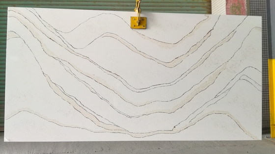 Countertops Dapur Batu Kuarsa Buatan Tahan Gores