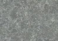 Anti Slip Grey 18MM Quartz Engineered Stone Untuk Countertops Dapur