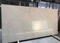 Desain Rumah Big Slab 20MM Calacatta Quartz Stone Untuk Quart Vanitytop
