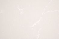 Atasan Marmer Kustom Putih Quartzite Vanity Top 2,3 ~ 2.5g / Cm3 Kepadatan