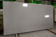 Meja Dapur Grey Carrara Quartz Slab Dengan Ukuran 3200 * 1600 * 20mm Asli