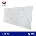 Meja Kuarsa Carrara Solid 2cm 3cm Putih Dengan Atasan Btahroom Vanity