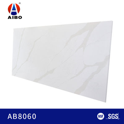 Meja Kuarsa Calacatta Buatan