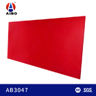 Bright Red Anti Slip 3200 * 1600 Colorful Quartz Stone Untuk Countertops