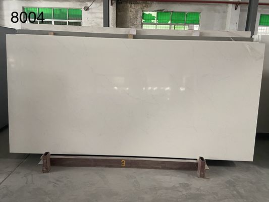 White Vein Calacatta Quartz Stone Black Marble Slab Counter Top Countertop Untuk Meja Dapur